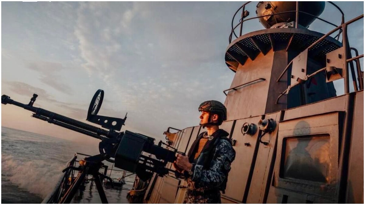 Image of Ukrainian Navy personnel used for representation | X