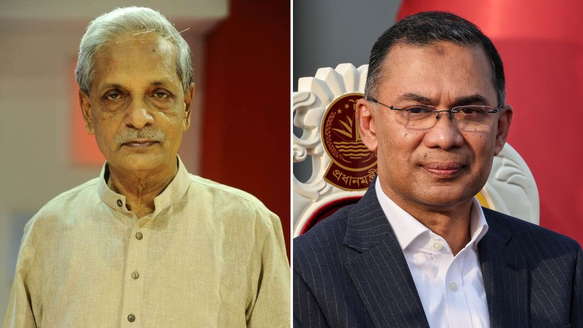 Nitai Roy Chowdhury and Tarique Rahman | X, Reuters