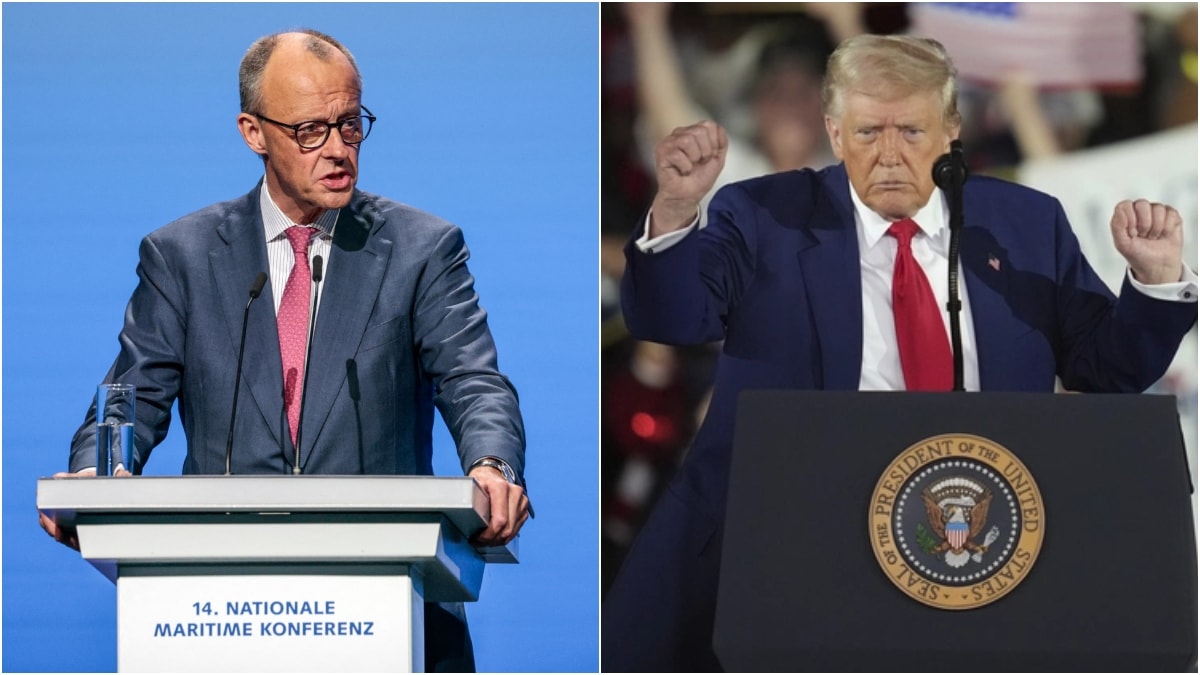 German Chancellor Friedrich Merz and US President Donald Trump | Agencies