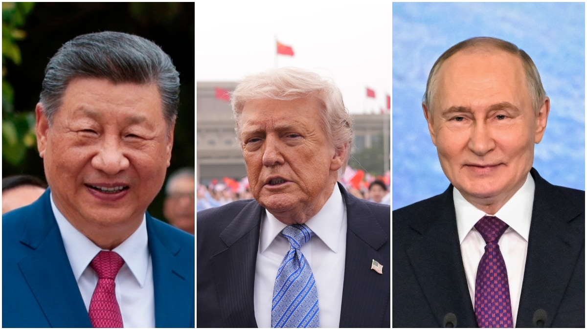 Chinese President Xi Jinping , U.S. President Donald Trump and Russian President Vladimir Putin | Agencies