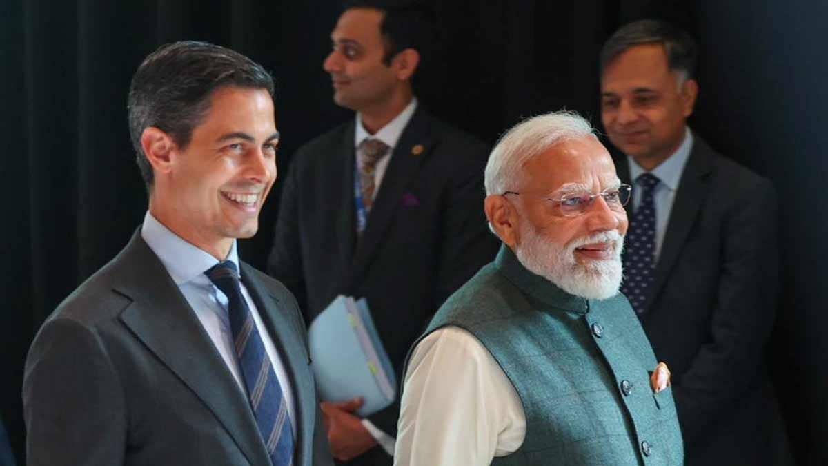 Prime Minister Narendra Modi with his Dutch counterpart Rob Jetten | X/@narendramodi