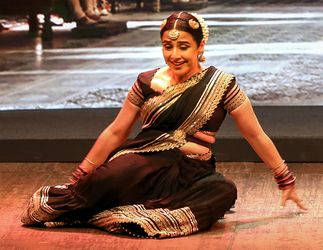 On October 25, Vidya Balan fell on stage during a dance performance. But she continued dancing with grace | PTI