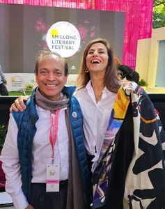 Vikram Seth and Shobhaa De