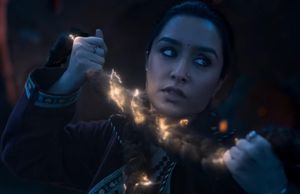 Shraddha Kapoor in a still from stree 2