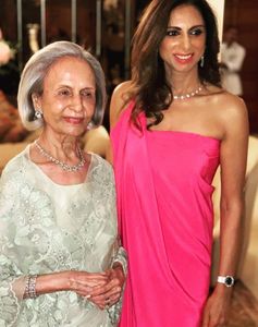 Indira Aswani with daughter Priya