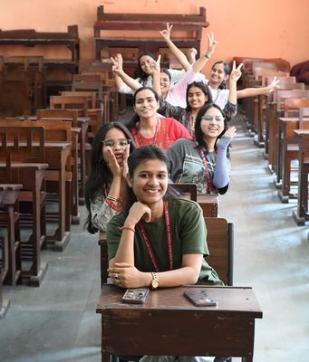 Students at Lady Shri Ram College for Women | Kritajna Naik