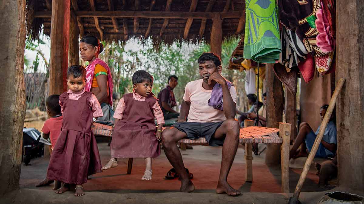 A new chapter: Madavi Muya, brother of slain People’s Liberation Guerrilla Army commander Madavi Hidma, at his home in Puvarti village in Chhattisgarh. Once a Maoist stronghold, Puvarti is now witnessing steady implementation of development projects | Kritajna Naik