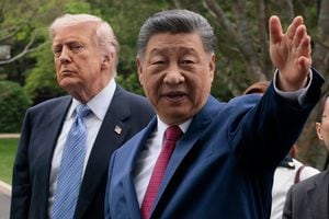 Donald Trump and Xi Jinping | AFP