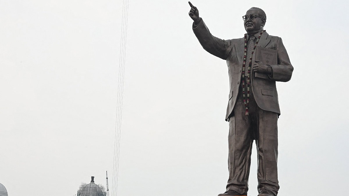 INDIA-AMBEDKAR-STATUE