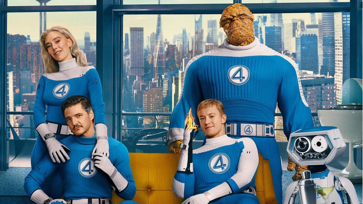 Pedro Pascal, Vanessa Kirby, Ebon Moss-Bachrach, Joseph Quinn as the 'Fantastic Four' | Marvel 