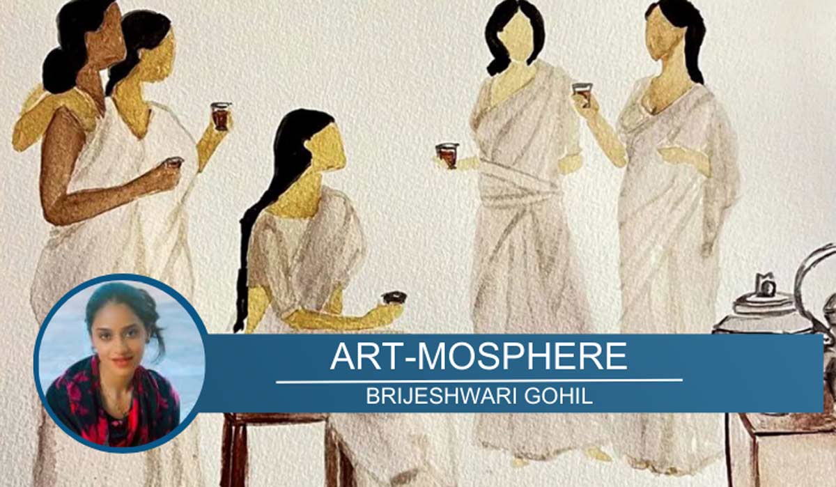 Women at Leisure by Jayati Bose