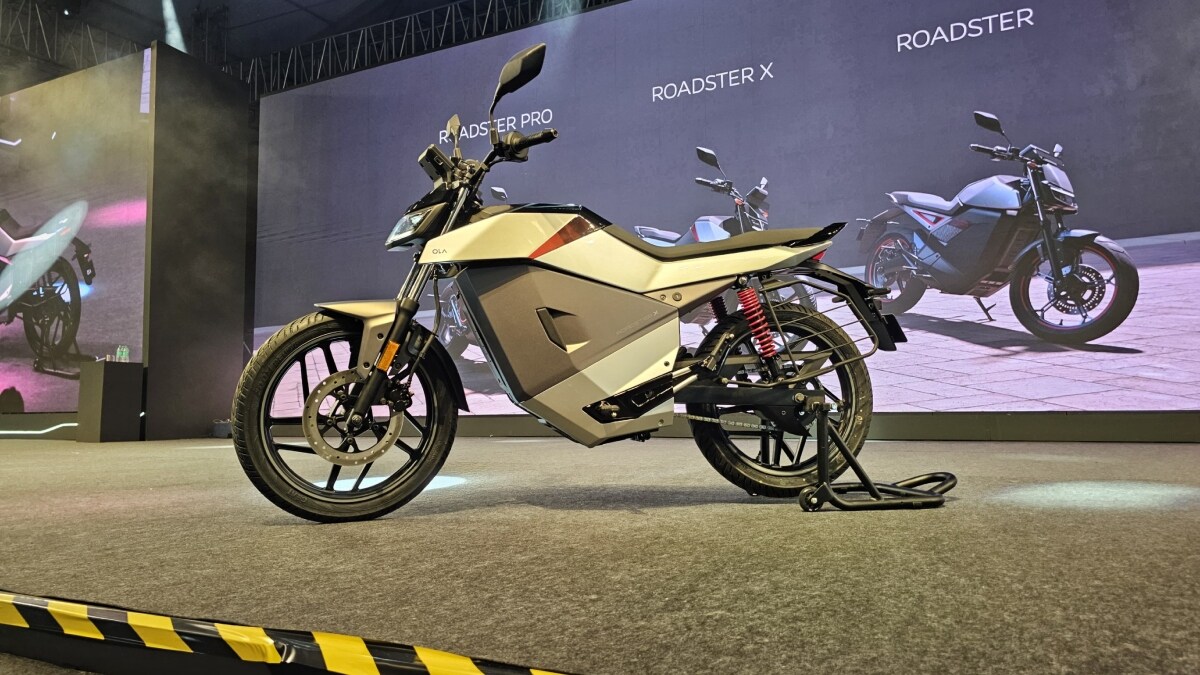 Ola Electric's motorcycle series Roadster | X