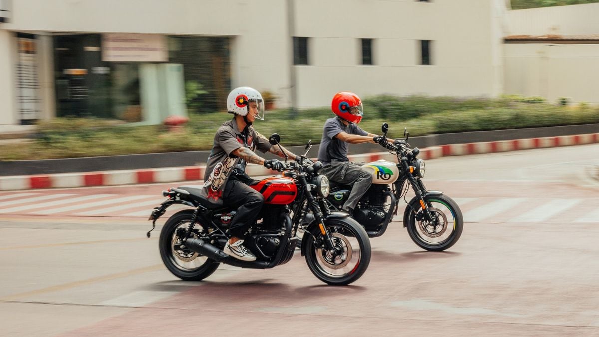 2025 Royal Enfield Hunter 350 in Graphite Grey colour is the new baddie in town