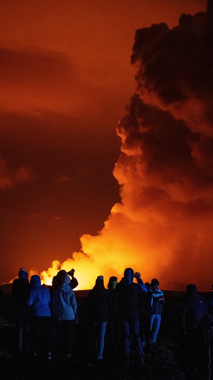 Lava scare contained: Top pics as Iceland fends off another volcanic eruption near Grindavik | As it happened