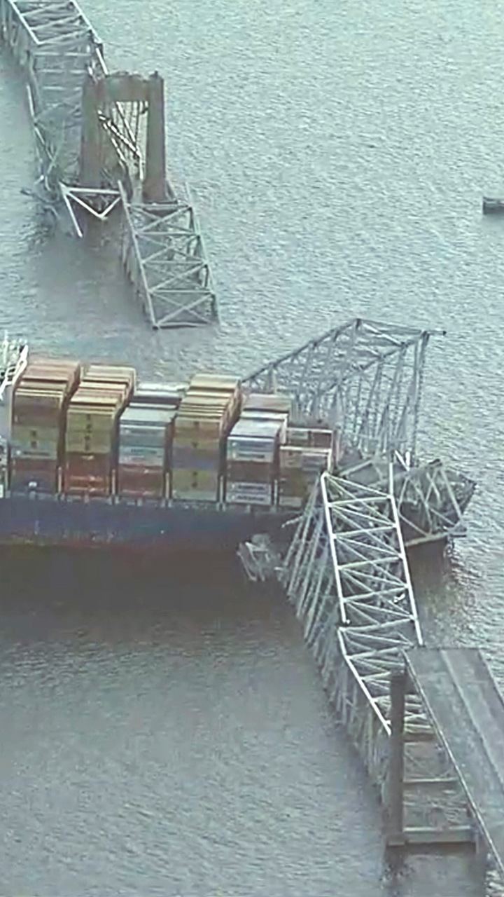 Baltimore: Major US bridge collapses due to ship collision