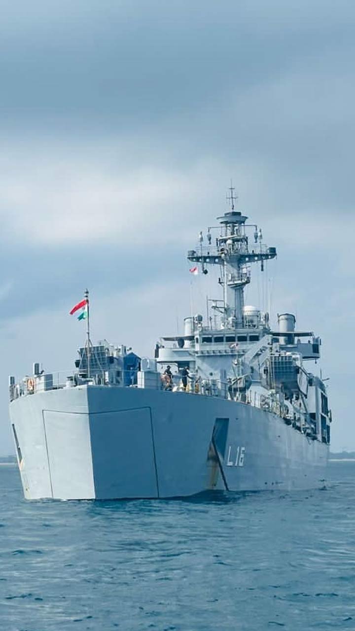 Indian Navy war games at 'Exercise Komodo' in Bali