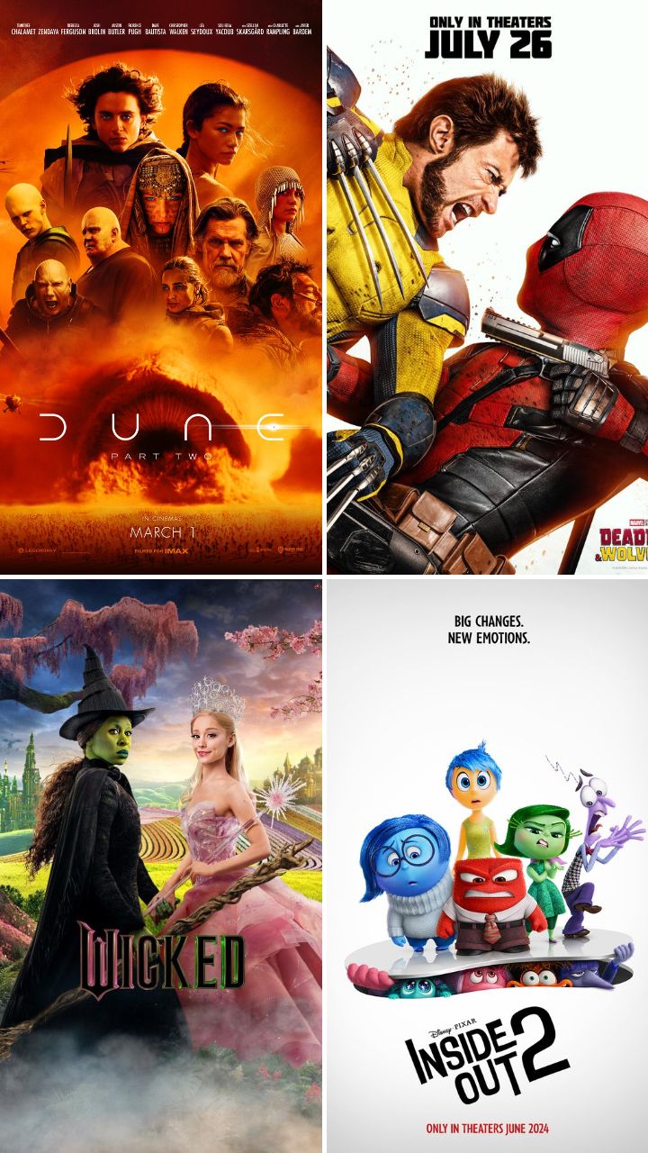 Top 10 worldwide blockbuster movies of 2024