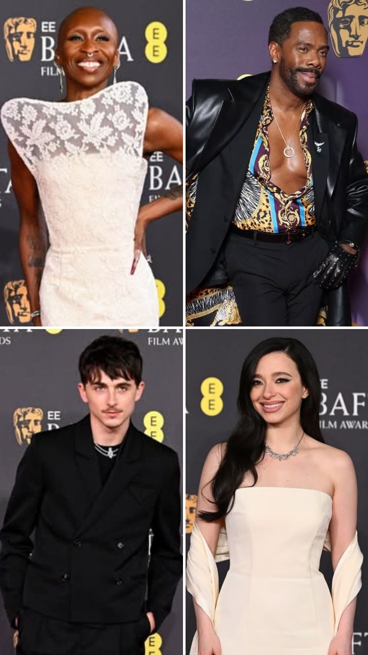 BAFTAs 2025: Best-dressed celebrities on the red carpet
