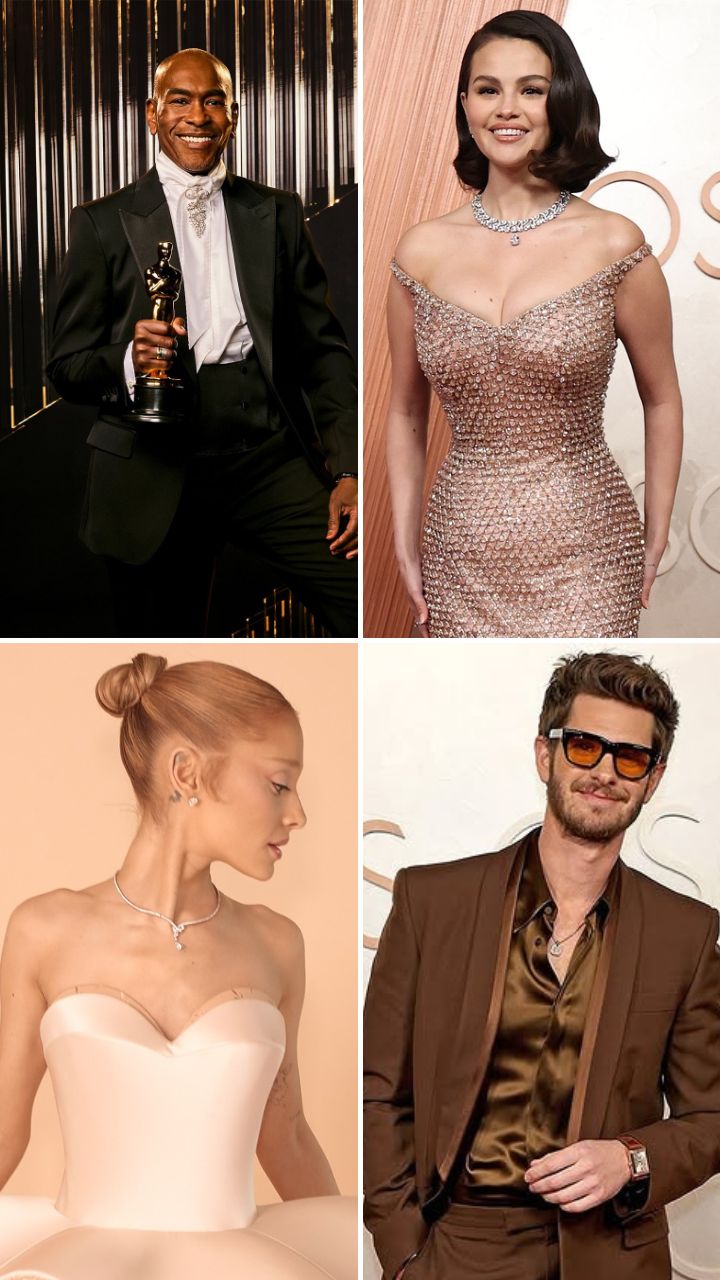  From Ariana Grande to Andrew Garfield, here are the best-dressed celebs at the Oscars 2025  