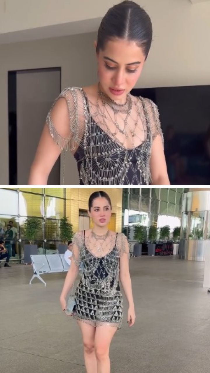 Behind the scenes of Uorfi Javed's safety-pin dress and ice purse