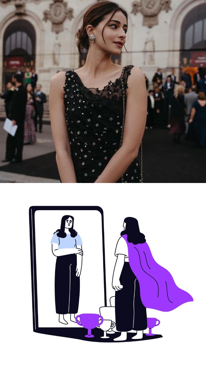 What is 'Imposter Syndrome' that Ananya Pandey is struggling with?